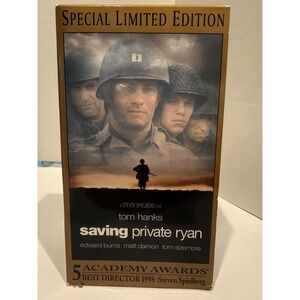 Saving Private Ryan Special Limited Edition Double VHS Tom Hanks